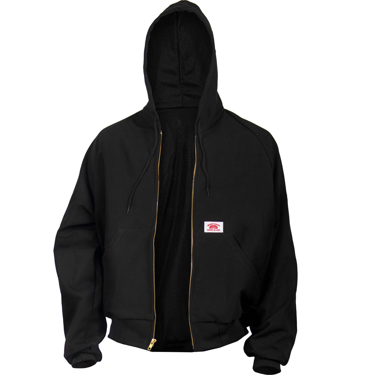 1806 Black Duck Hooded 12 oz. Jacket - MADE IN USA – Round House