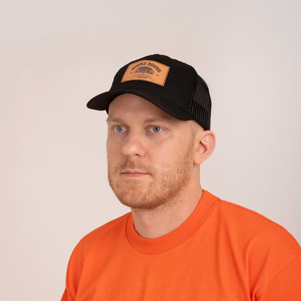 #640 Pro Patch Logo Mesh-Back Trucker Cap - MADE IN USA