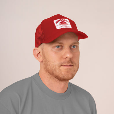#640 Pro Patch Logo Mesh-Back Trucker Cap - MADE IN USA