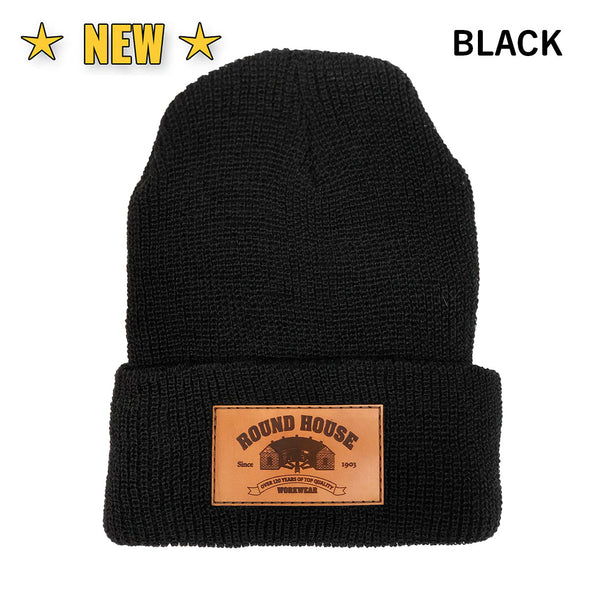 #630 Beanie Round House Logo - MADE IN USA