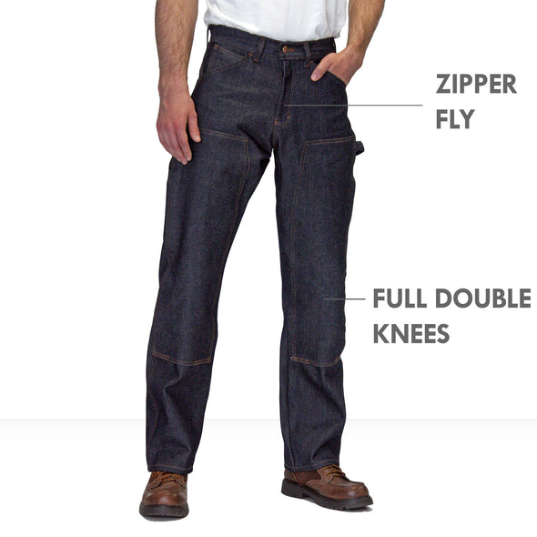 #3303 Double-Front Jean Carpenter Dungarees - MADE IN USA