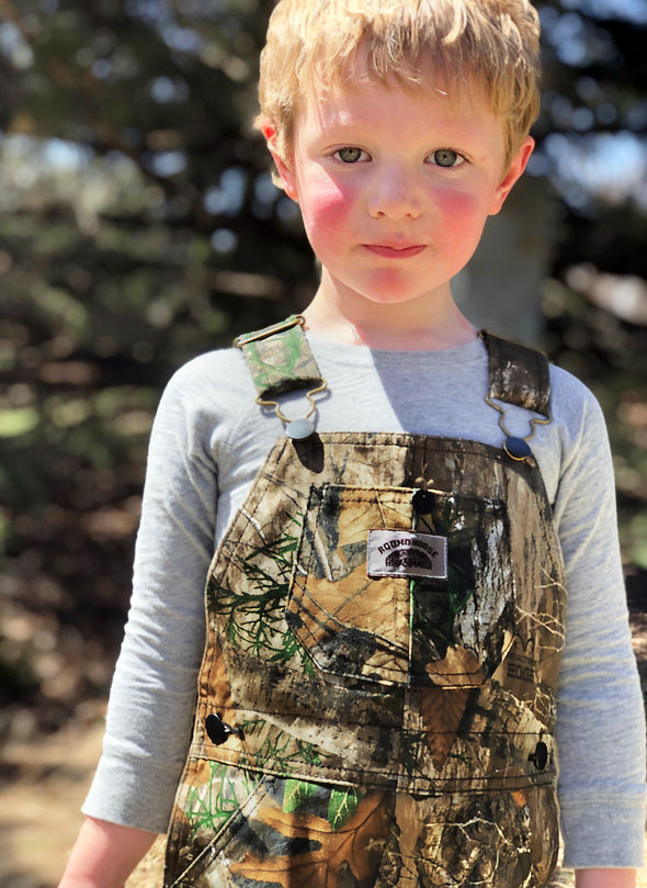 #751 Realtree® Camo Kid's Playwear Bib Overalls