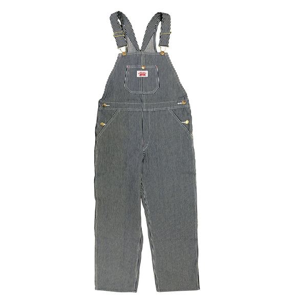 #63 Youth Hickory Stripe Bib Overalls - MADE IN USA