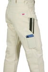 Right2 Products #1101 Natural Drill Painter Double-Front Dungaree - Made in USA