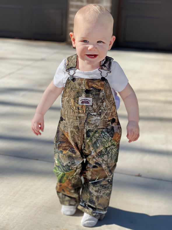 #751 Realtree® Camo Kid's Playwear Bib Overalls