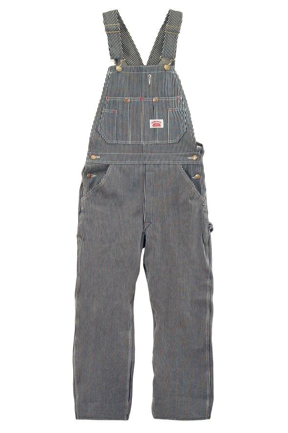 #45 Hickory Stripe Bib Overalls